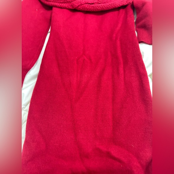 JLUXLABEL • Red Cecyl Knit Sweater Dress • Small • NWT • READ INFO - Picture 5 of 6